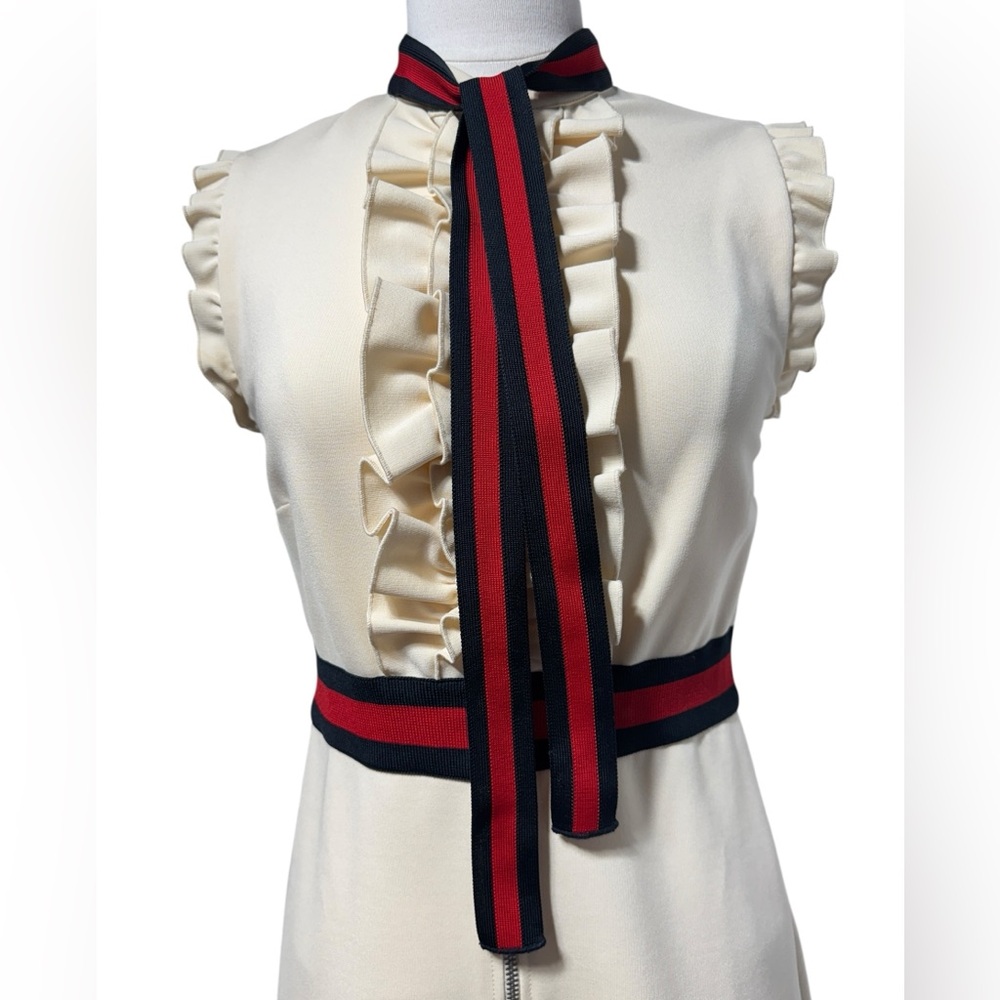 Gucci Cream Ivory Stretch Jersey size Small - Picture 7 of 14
